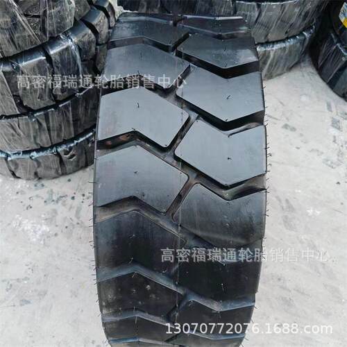 前进叉车轮胎3.00-15NHS合力叉车斜交充气工业轮胎300-15大块花纹