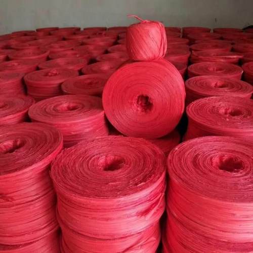 Z655布条红色花色拉枝打包尼龙捆绑绳打包带园林捆土球果树布带草