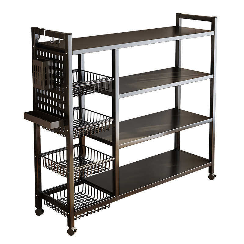 厨房置物架落地多层蔬菜收纳架家用功能多杂物架靠墙零食储物架子,收纳整理,整理架/置物架/收纳架,淘宝优惠券,粉丝福利购,淘宝优惠卷