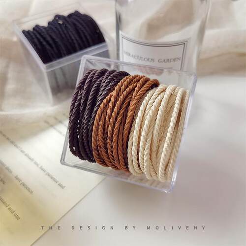 Minimalist hair ties and elastic bands for women, new 2023 s