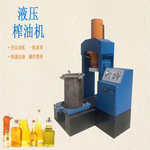 液压榨油机立式不锈钢条排榨油机活性炭废料榨油机核桃榨油机设