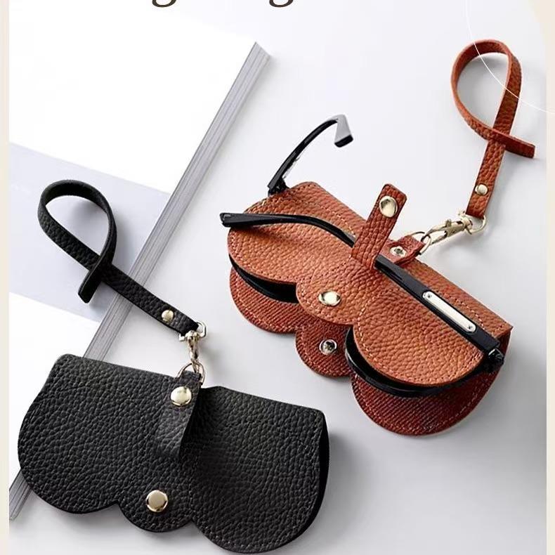 眼镜盒太阳镜保护套新品PU眼镜袋