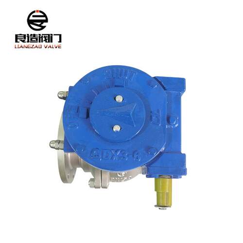 304/316不锈钢硬密封耐高温Q347FW-16P涡轮法兰球阀