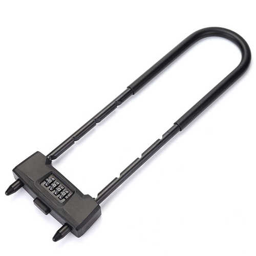 【源头工厂】NBYT玻璃门推拉门锁u型加长防盗锁密码挂锁M505