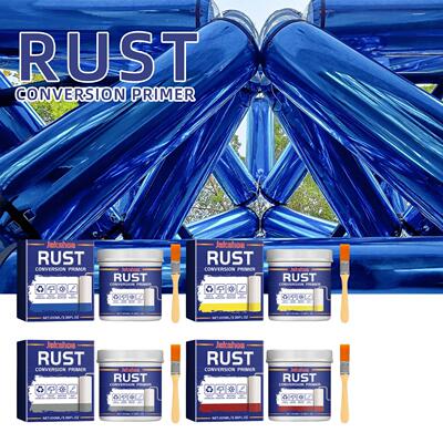 Jakehoe Rust Converter Primer for Iron Doors, Metal Gears, S
