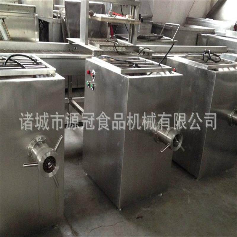 大型商用绞肉机不锈钢鸡背肉类碎肉机全自动肉馅冻肉带骨肉绞切机