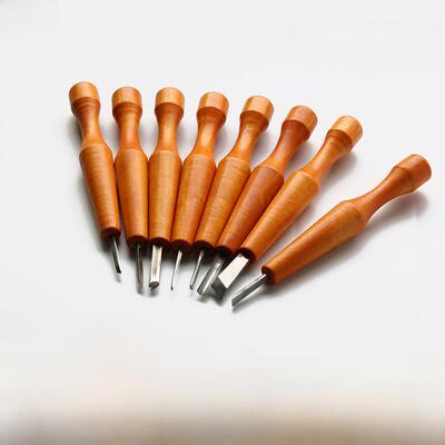 高速钢版画刀版画工具橡皮图章出口日本木雕刀木工雕刻刀印刷雕刻