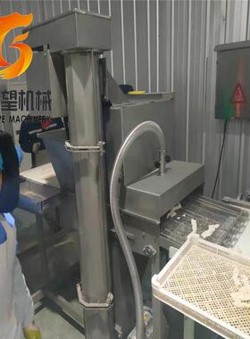 鱼块上糠机新希望生产厂家全自动酸奶麻花上糠设备