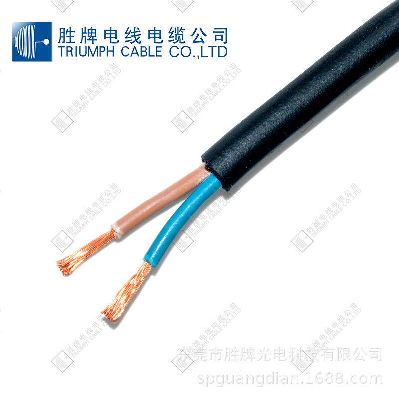 胜牌橡胶线SJOW-18AWG/2芯护套线阻燃抗紫外线户外电动工具连接线