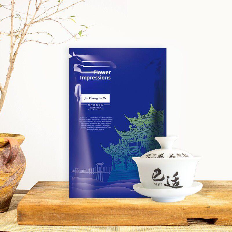 三花茶金城芦亚川香花茶茉莉花茶包60g