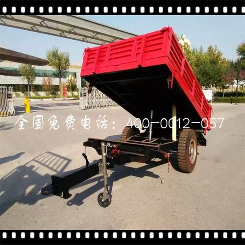 吨自卸拖车出口型农用挂车厂家后翻自卸平板拖车厂家供应