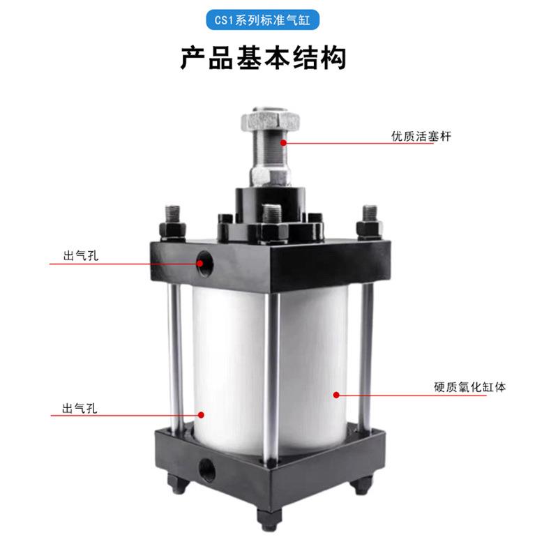 SM1C型重型气缸0CS1BN/CDS1BN40/160/180/NNE30025-50--100-200-3