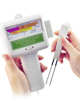 高档PC检101质检测仪试游泳池电子水质测试仪PH水值氯气测仪余氯