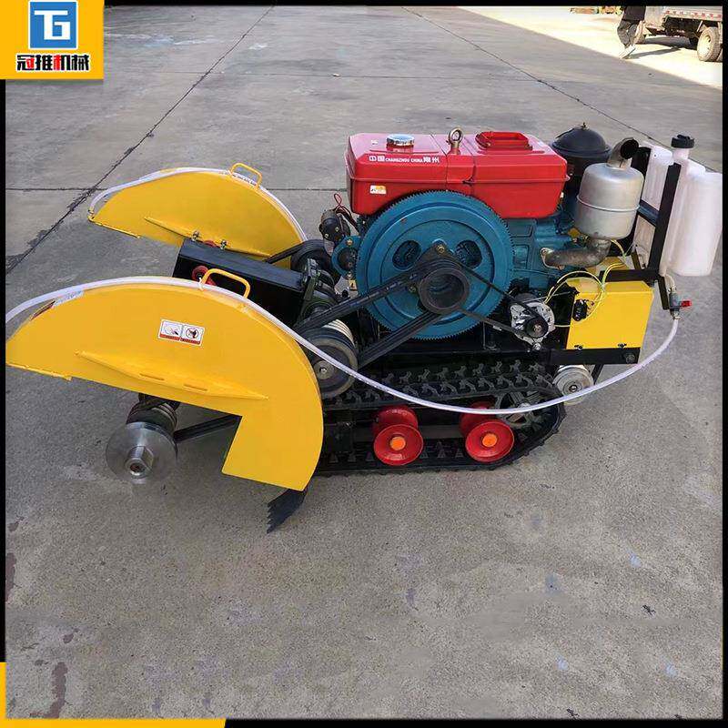 水泥马路切割机柴油混凝土切路机电动公路切割机汽油路面切缝机