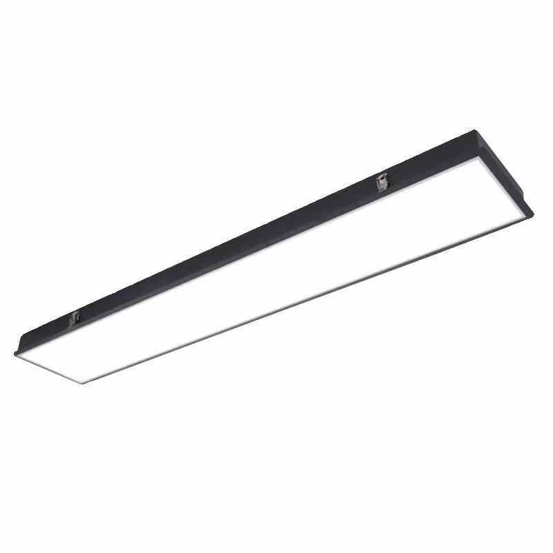 嵌入式led长条灯超薄弹簧石膏板暗装吊顶条形灯办公会议室平板灯,家装灯饰光源,商用吊灯,淘宝优惠券,粉丝福利购,淘宝优惠卷