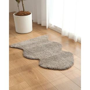 xyt卷花毛羔羊毛皮纯羊毛沙发垫飘窗垫羊毛地毯客厅卧室羊毛坐垫