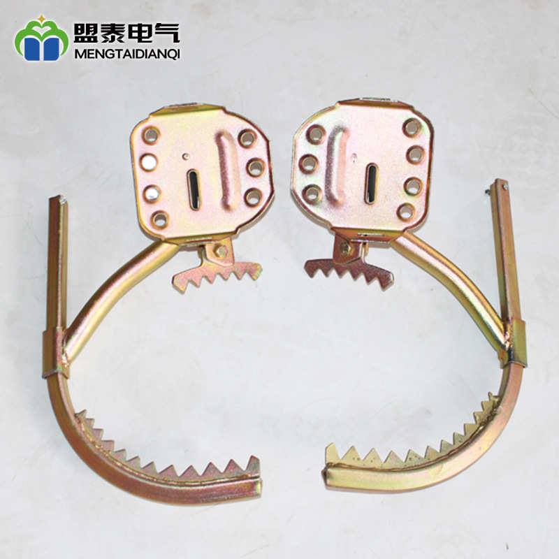 脚水泥扣扣脚爬工具脚电力木杆扣电工电线杆扣生产厂家爬树脚杆