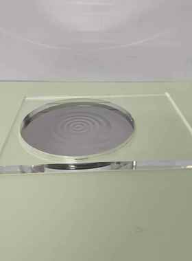 现MRL式代约透明亚克力摆托盘涟漪摆盘件新中样板房客厅软简装饰