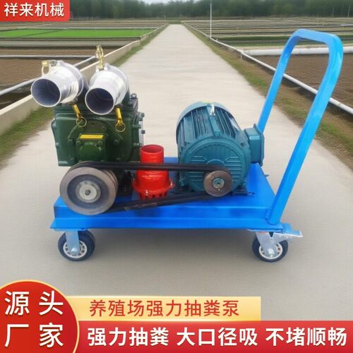 无堵塞强力抽粪泵养殖场化粪池吸粪泵扬程池塘清淤下水道吸污泵