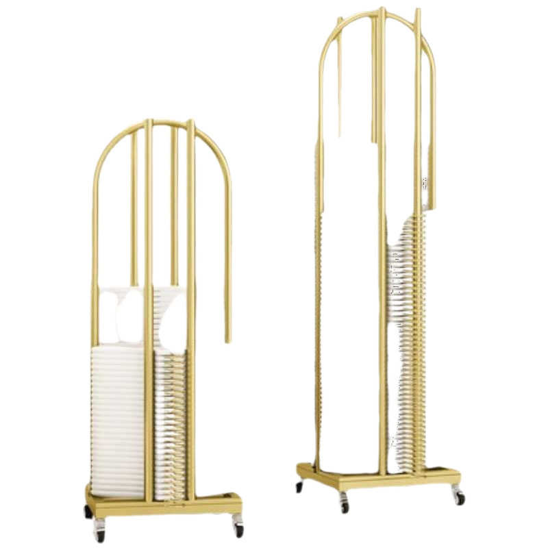 衣架收纳架服装店放衣撑的架子女装裤架收纳车整理展示落地