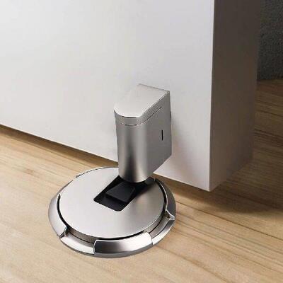 Magnetic Door Stopper Floor Mount Invisible Door Stops