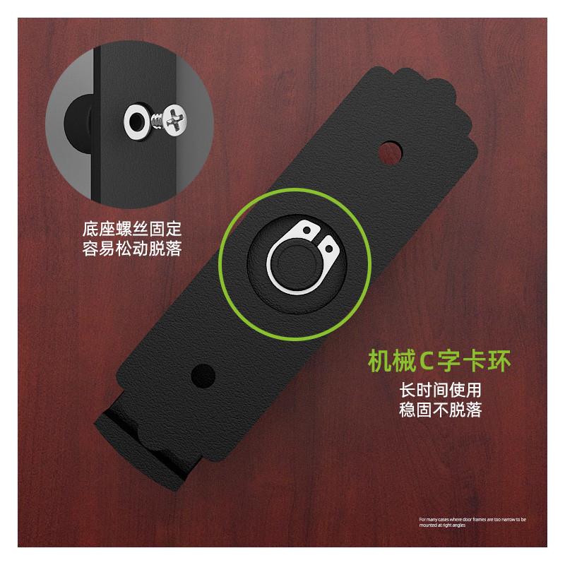 插销扣锌合金0房门锁闩门免打孔搭扣推拉门度卫生间门锁厕所门栓9