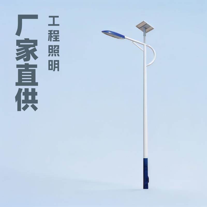LED太阳能路灯新农村建设6米30W工程道路照明高亮度户外
