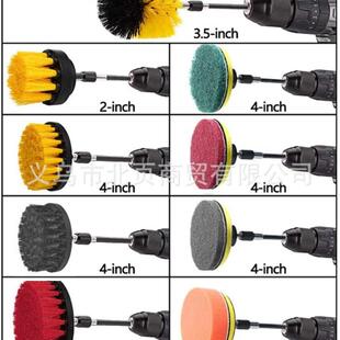 清洁刷瓷砖刷WHEEL BRUSH 22件套电动电钻刷套装 亚马逊新款