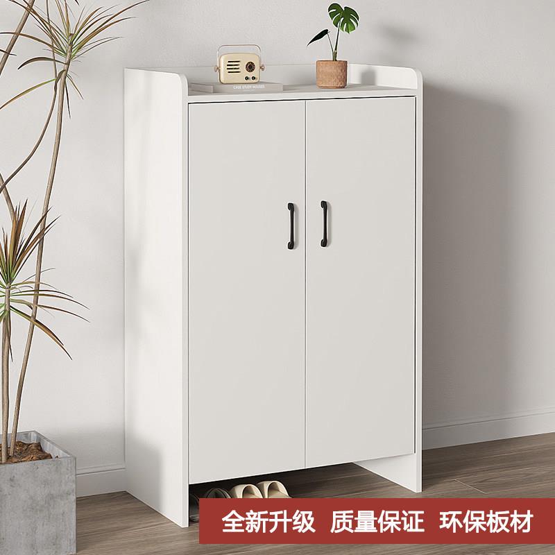 鞋柜窄柜阳台柜储物柜玄关收纳柜靠墙楼道外门外走廊门口柜子定做
