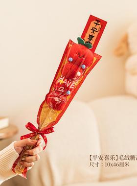 糖葫芦毛绒摆件装饰年会装饰摆件