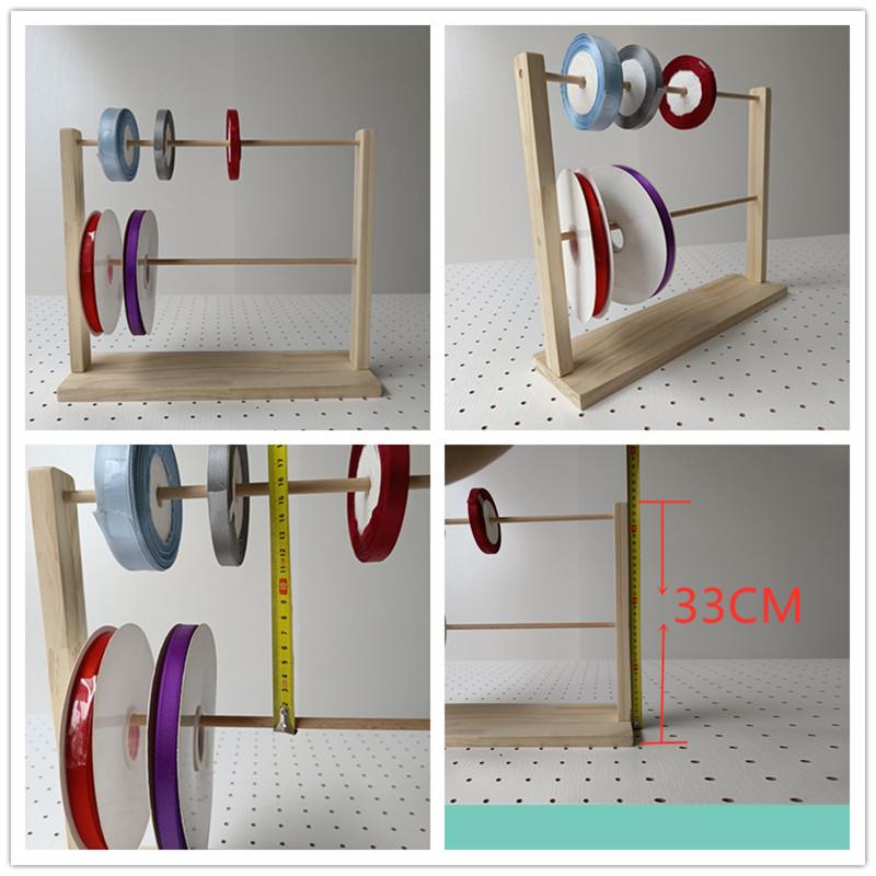 鲜花店丝带架织带收纳架绸带置物架DIY礼品蛋糕缎带架彩带架子