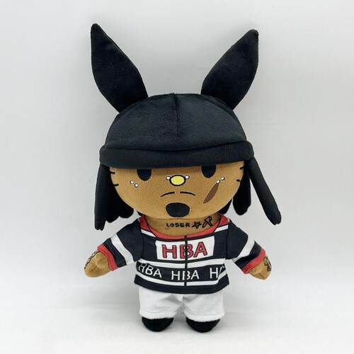 Playboi Carti 说唱歌手毛绒公仔Hello Kitty玩偶娃娃生日礼物