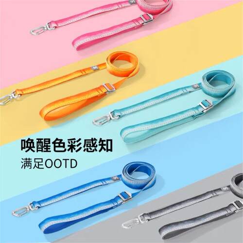 Pawaii怡爪狗狗牵引绳遛狗绳子伸缩防爆冲大中小型犬金毛泰迪狗链
