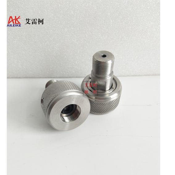 压力表转接头规格M16*1.5校验快拧活接不锈钢快速活动接头