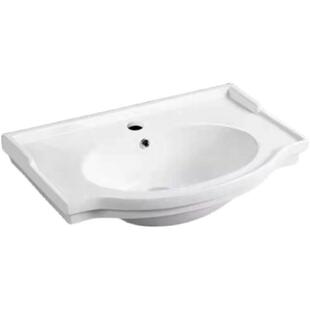 更换陶瓷洗面盆台上盆洗手盆浴室柜盆洗脸盆台一体大肚盆单盆老式