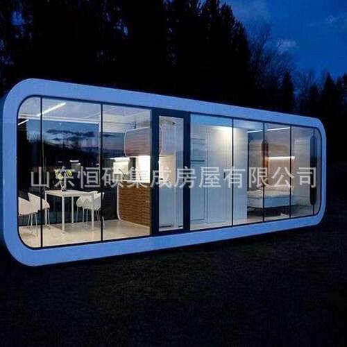 移动太空舱民宿景区户外别墅酒店苹果仓星空房网红度假村微宿房