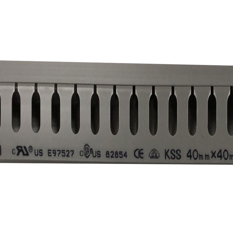 KSS绝缘配线槽HD-6.5 MD-6.5(33宽*100高 灰色PVC走线槽一根1.7米
