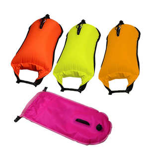 式储浮漂气囊袋成人跟190t屁单双漂流儿童尼球丝纺把手游泳物双可