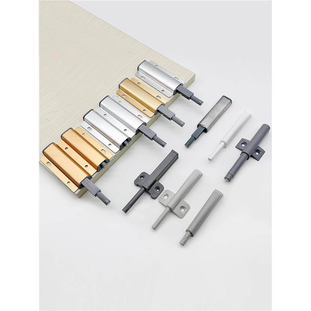 柜门按压式自弹反弹器隐藏门碰橱柜免拉手回弹器高门衣柜门按弹器