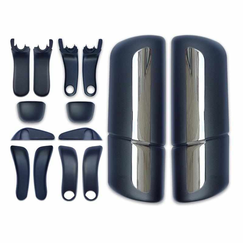 适用乘龙倒车镜外壳后视镜盖子H7H5T7T5通用反光镜亮饰条货车配件