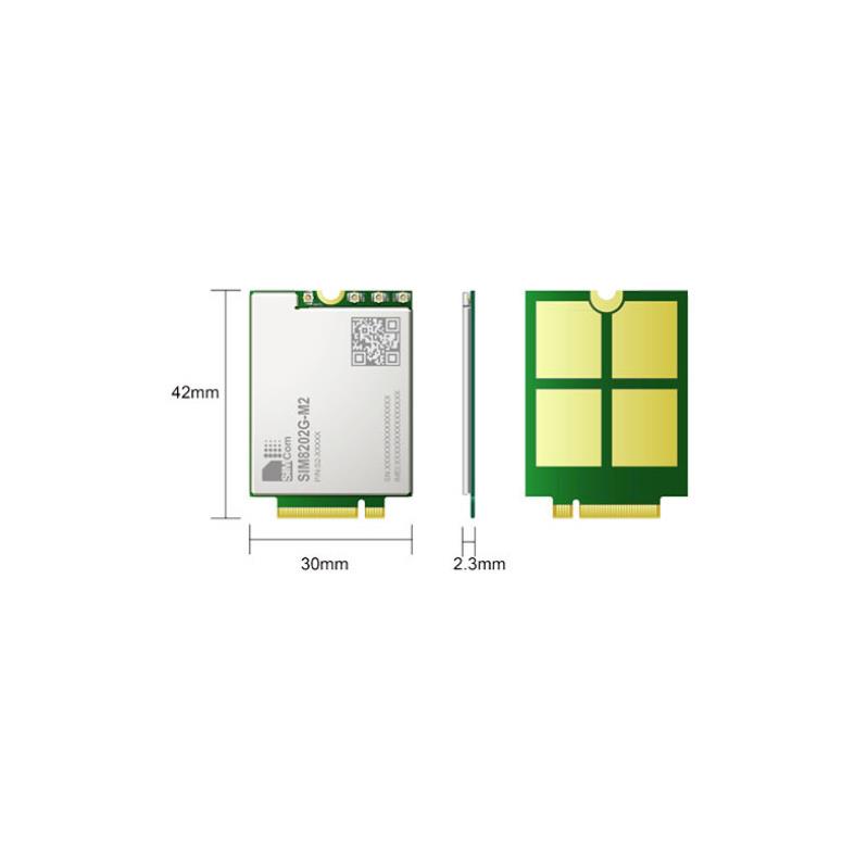 微雪 SIM8202G-M2芯讯通5G通信模块 SIMCOM原装 基于高通骁龙 X55