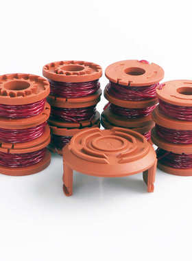 线轴线圈纸盒包装威克斯 绳wa0010帽 草绳121打草现货盖割割草+