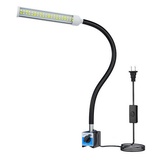 LED机床工作灯强磁软管照明灯车床灯数控铣磨床机械台灯24V220v36