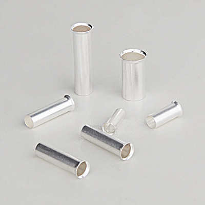 铜插针gt25-接管针连en50铜接管小压欧式裸形铜管管形端头端子