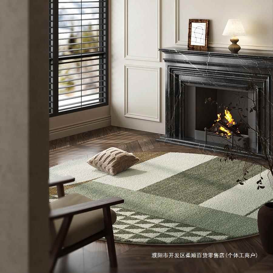 中古卧床边ltao7569地毯奢客厅沙发茶几毯条长轻脚垫室加厚长绒垫