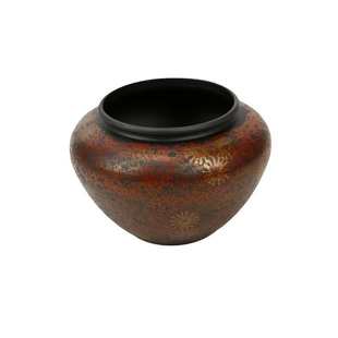 老铁漆器大号茶渣缸家用桌面水盂建水茶水缸废水桶功夫茶