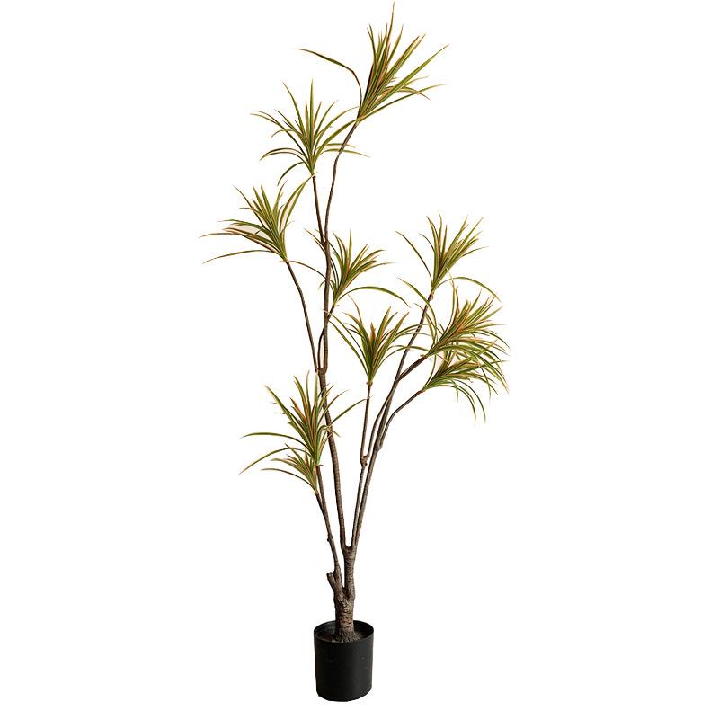 大型仿真植物盆栽巴西铁树龙血树商场酒店橱窗假绿植装饰摆件摆设