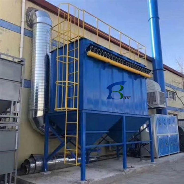 布袋除尘器废气粉尘处理设备粮食厂废气粉尘处理中科贝特安装调试