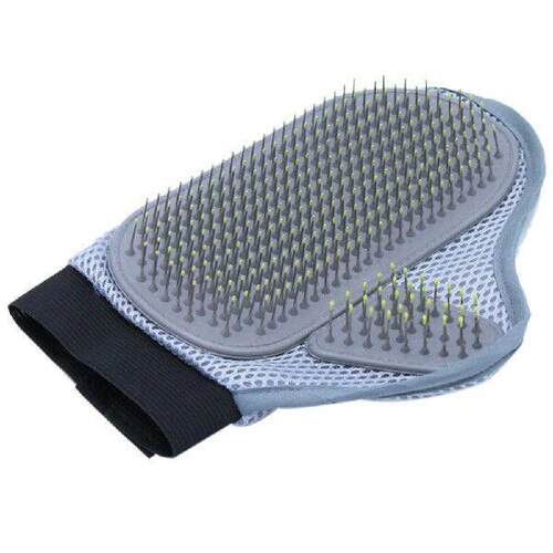 Deshedding Gloves Soft Bristles Dog Massage Gloves