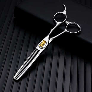 美发剪刀套装 理发店专用刘海牙剪打薄金眼系列理发剪平剪